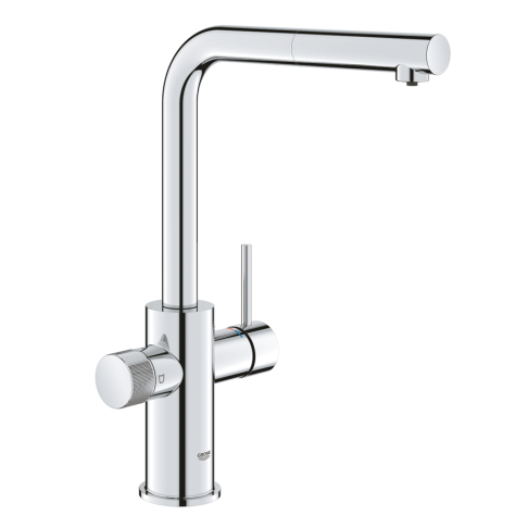 Трехпозиционный смеситель Grohe Blue Pure Minta, хром (30601000) - Filter.ua