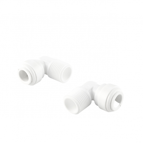 Фитинг угловой 3/8"-3/8" (трубка-резьба внешняя) - Filter.ua