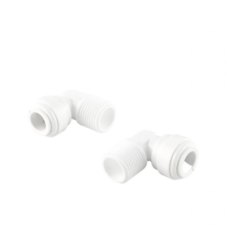 Фитинг угловой 3/8"-3/8" (трубка-резьба внешняя) - Filter.ua