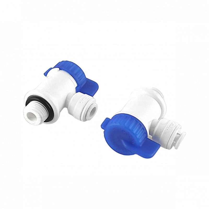 Кран для бака 1/4"- 1/4" (внешняя резьба) - Filter.ua