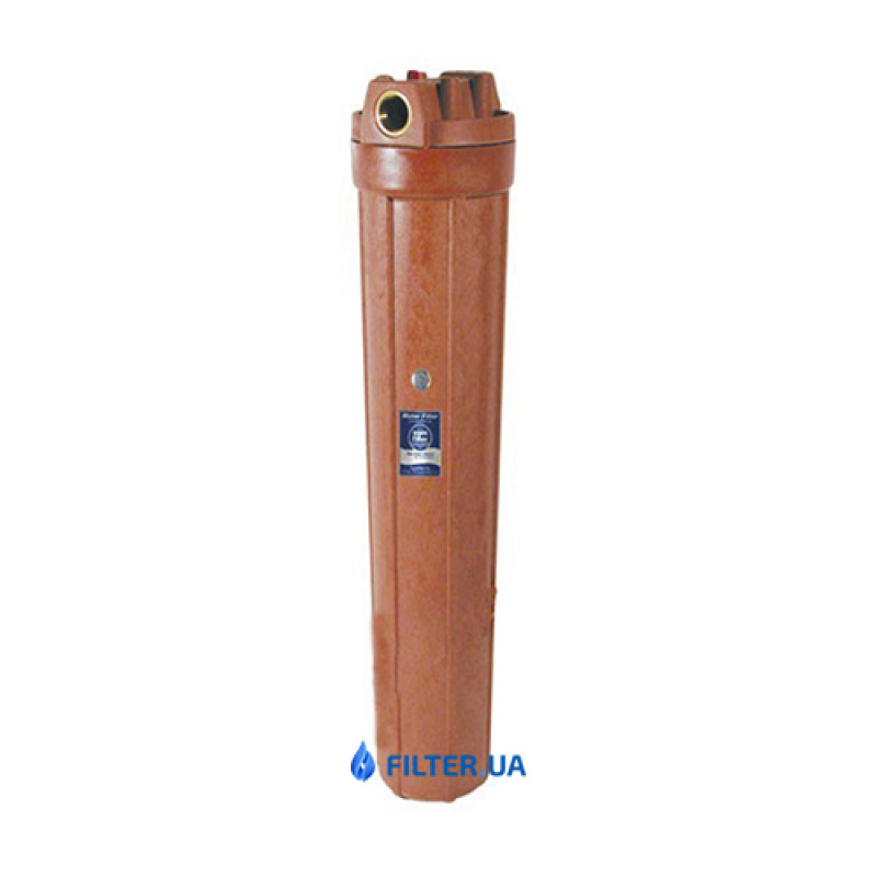 Фильтр Aquafilter Big Blue 20 Slim для гор, воды с механическим картриджем - Filter.ua