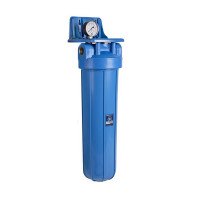 Фільтр Aquafilter Big Blue 20 з механічним картриджем і манометром - Filter.ua