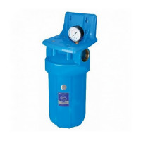 Фильтр Aquafilter Big Blue 10 с обезжелезивающим картриджем и манометром - Filter.ua
