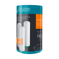 Комплект картриджей Organic Smart Trio Expert улучшенный для проточных фильтров - Filter.ua