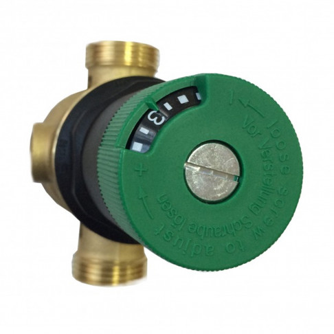 Фільтр механічного очищення HoneyWell (Resideo Braukmann) FK06-AAМ 3/4 для гарячої води з редуктором - Filter.ua