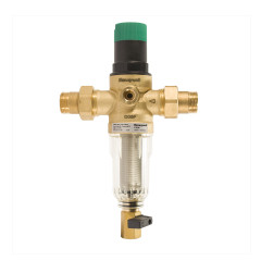 Фільтр механічного очищення HoneyWell (Resideo Braukmann) FK06-1 AA з редуктором - Filter.ua