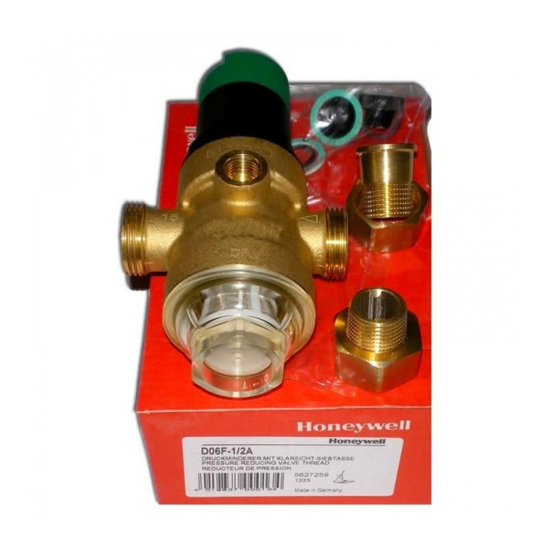 Редуктор зниження тиску HoneyWell (Resideo Braukmann) D06F-1 / 2A для холодної води - Filter.ua