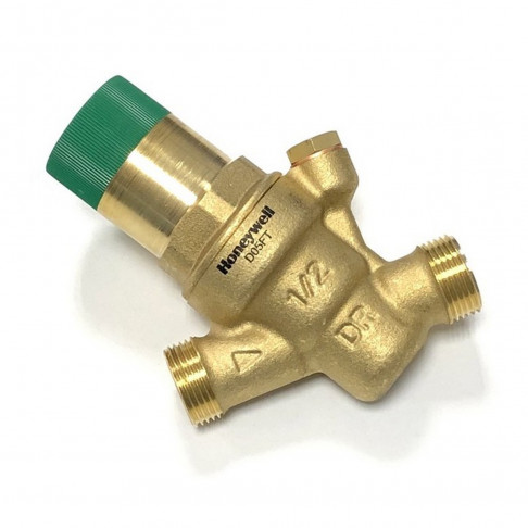 HoneyWell (Resideo Braukmann) D05FT-1/2A редуктор давления для горячей воды - Filter.ua