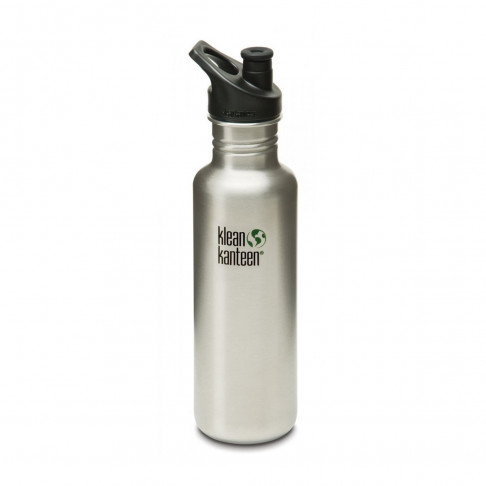 Пляшка Klean Kanteen Classic Sport 27oz / 800ml Brushed Stainless - Filter.ua