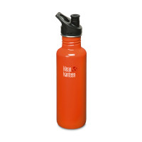 Бутылка Klean Kanteen Classic Sport 27oz/800ml Flame Orange - Filter.ua