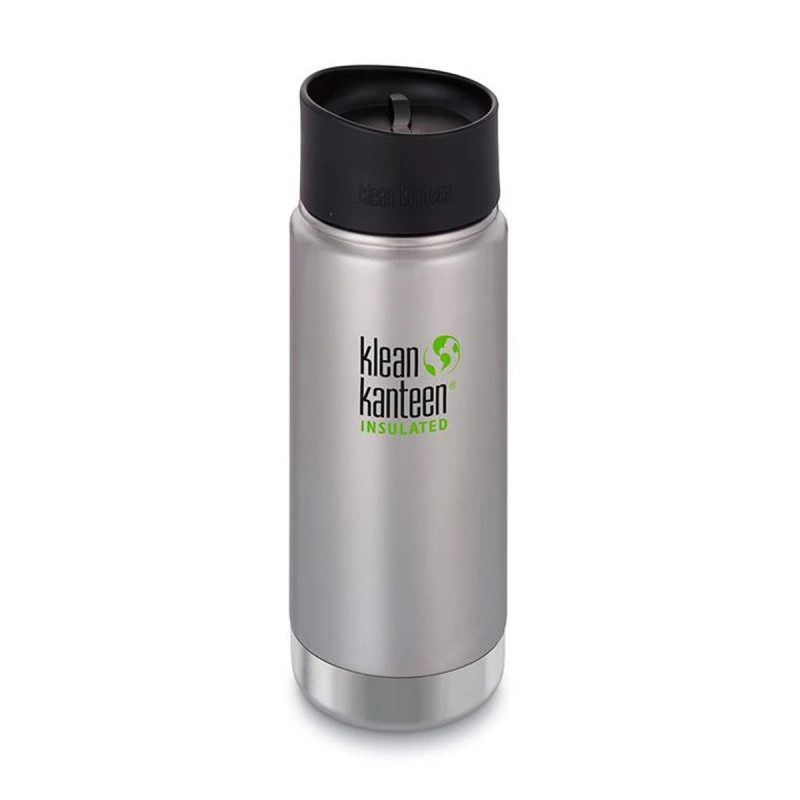 Термобутилка Klean Kanteen Insulated Wide 16oz / 473ml Brushed Stainless - Filter.ua