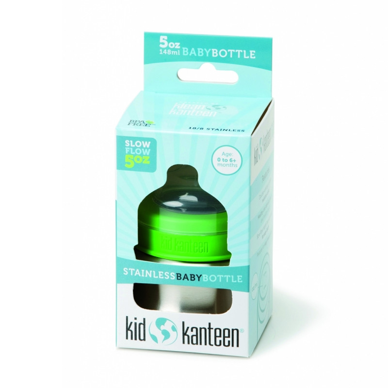 Бутылка детская Klean Kanteen Baby Bottle 148ml Brushed Stainless - Filter.ua