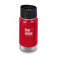 Термофляга Klean Kanteen Wide Vacuum Insulated Cafe Cap Mineral Red 355 ml - Filter.ua
