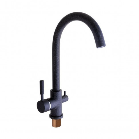 Трёхпозиционный смеситель с боковыми ручками Globus Lux GLLR-0333 ONIX - Filter.ua