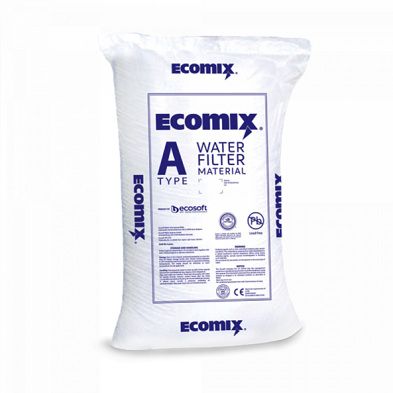 Сорбент Ecomix-А для очистки артезианской и водопроводной воды 25 л - Filter.ua