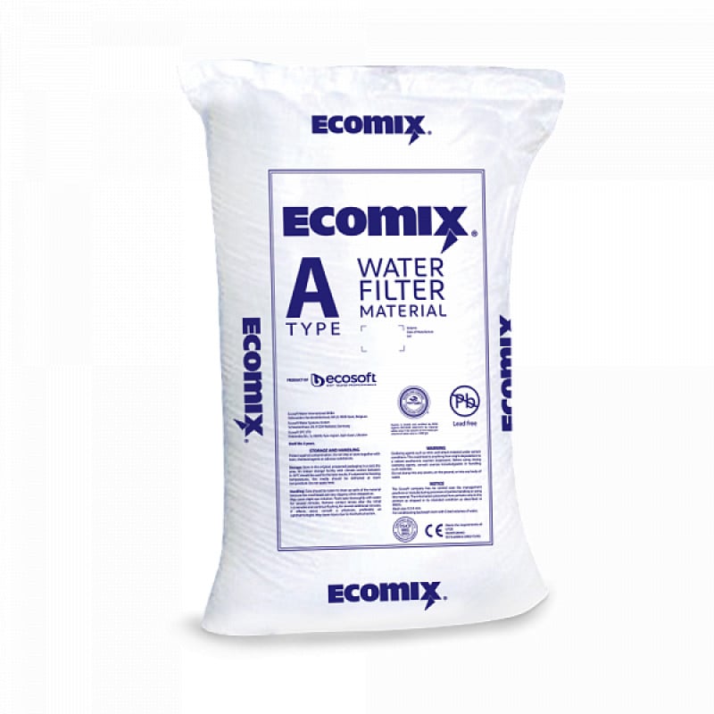 Сорбент Ecomix-А для очистки артезианской и водопроводной воды 12 л - Filter.ua
