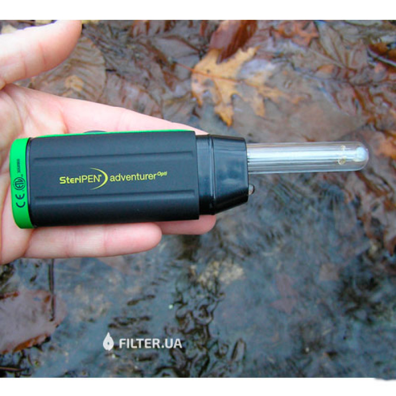 Ультрафіолетовий знезаражувач води SteriPEN Adventurer Opti Ultraviolet Water Purifier - Filter.ua